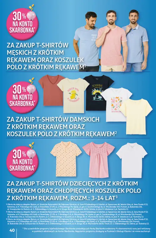 Auchan - gazetka promocyjna Gazetka 30 Lat Hipermarket Auchan od czwartku 05.03 do środy 11.03 - strona 40