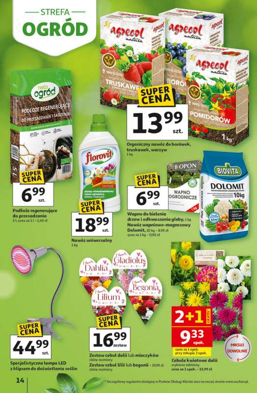 Auchan - gazetka promocyjna Gazetka 30 Lat Hipermarket Auchan od czwartku 05.03 do środy 11.03 - strona 14