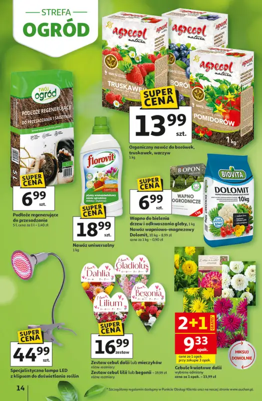 Auchan - gazetka promocyjna Gazetka 30 Lat Hipermarket Auchan od czwartku 05.03 do środy 11.03 - strona 14