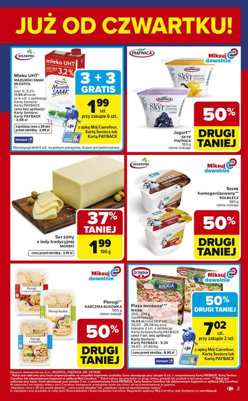 Carrefour - gazetka promocyjna Gazetka Weekend okazji już od czwartku od czwartku 05.03 do soboty 07.03 - strona 3
