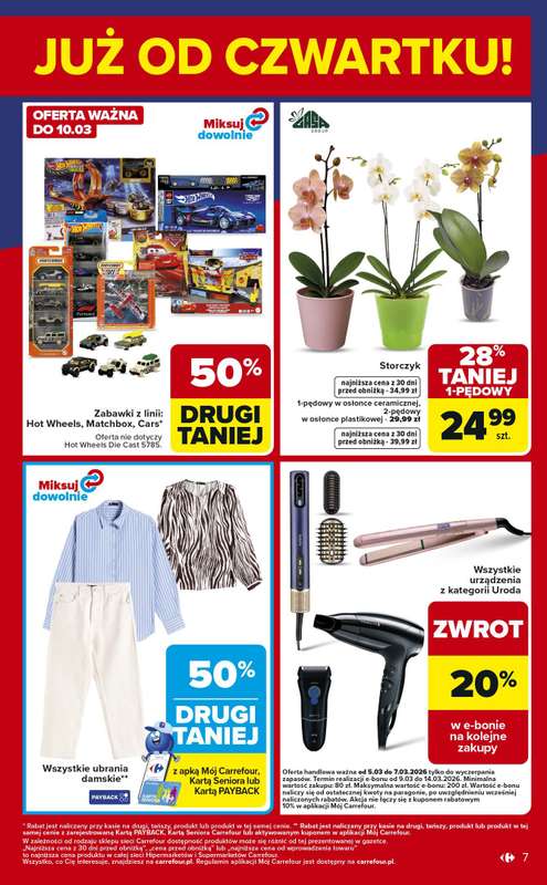 Carrefour Market - gazetka promocyjna Gazetka Weekend promek już od czwartku od czwartku 05.03 do soboty 07.03 - strona 7