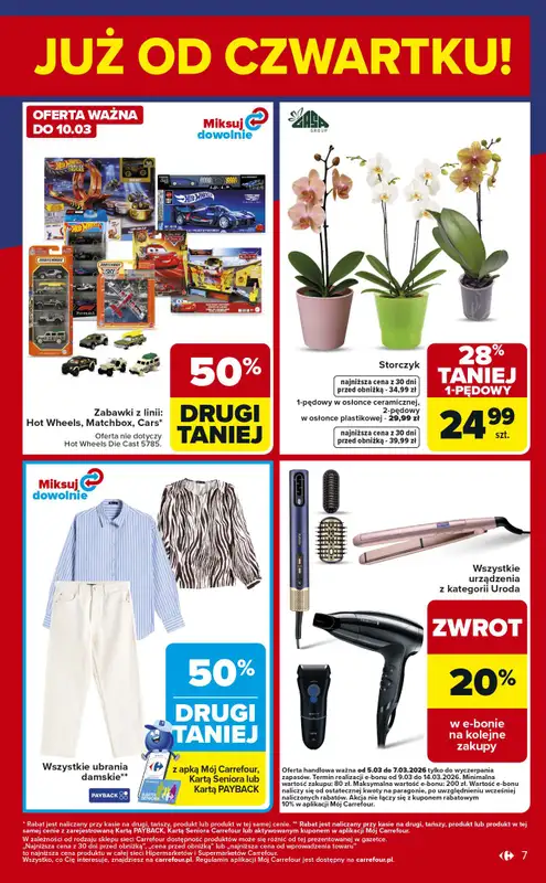 Carrefour Market - gazetka promocyjna Gazetka Weekend promek już od czwartku od czwartku 05.03 do soboty 07.03 - strona 7