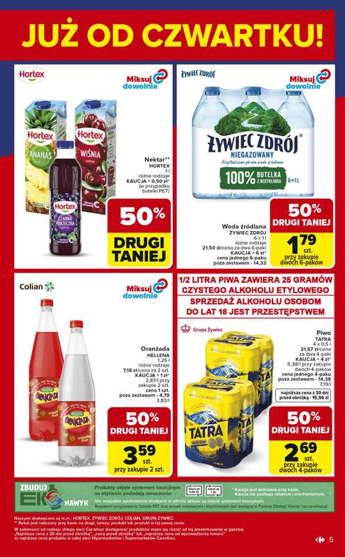 Carrefour Market - gazetka promocyjna Gazetka Weekend promek już od czwartku od czwartku 05.03 do soboty 07.03 - strona 5