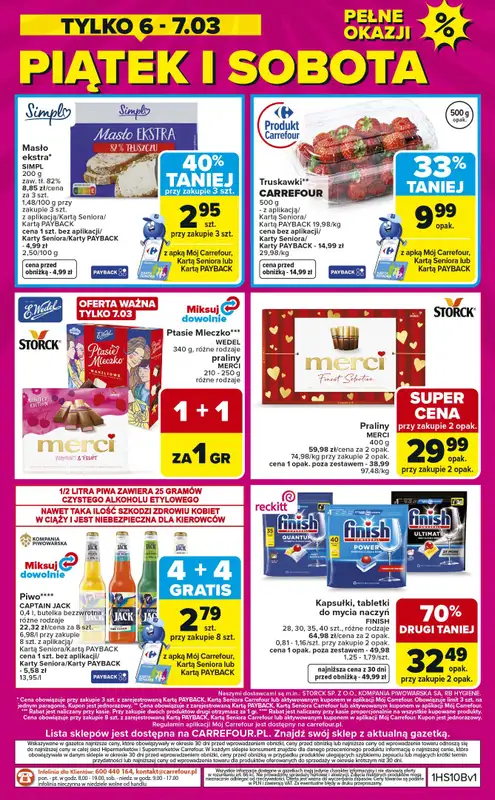 Carrefour Market - gazetka promocyjna Gazetka Weekend promek już od czwartku od czwartku 05.03 do soboty 07.03 - strona 8
