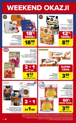 Carrefour Market - gazetka promocyjna Gazetka Weekend promek już od czwartku od czwartku 05.03 do soboty 07.03 - strona 4