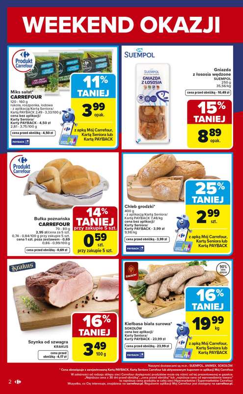 Carrefour Market - gazetka promocyjna Gazetka Weekend promek już od czwartku od czwartku 05.03 do soboty 07.03 - strona 2