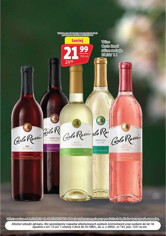 Prim Market - gazetka promocyjna Gazetka alkoholowa od wtorku 03.03 do wtorku 31.03 - strona 5