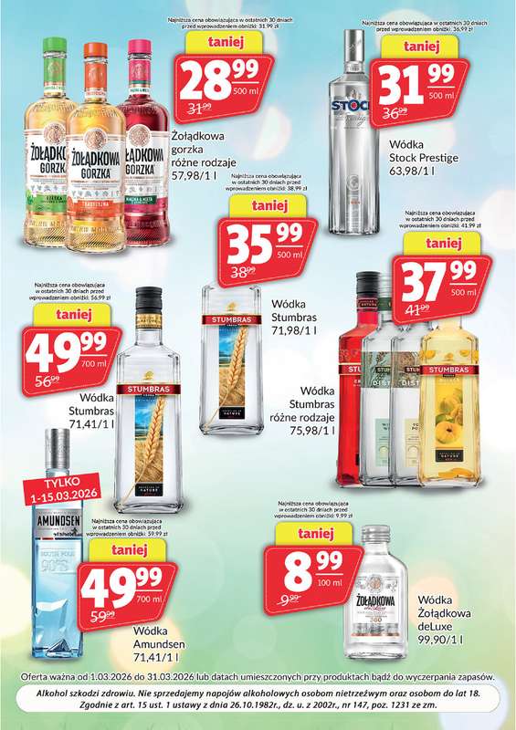 Prim Market - gazetka promocyjna Gazetka alkoholowa od wtorku 03.03 do wtorku 31.03 - strona 3