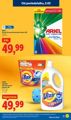 Lidl - gazetka promocyjna Oferta od poniedziałku od poniedziałku 02.03 do środy 04.03 - strona 23