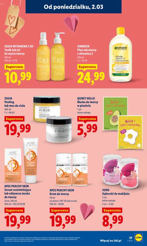 Lidl - gazetka promocyjna Oferta od poniedziałku od poniedziałku 02.03 do środy 04.03 - strona 37