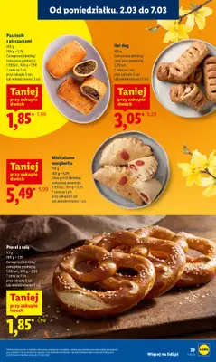 Lidl - gazetka promocyjna Oferta od poniedziałku od poniedziałku 02.03 do środy 04.03 - strona 39