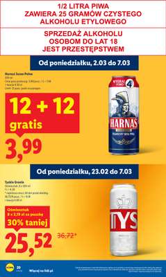 Lidl - gazetka promocyjna Oferta od poniedziałku od poniedziałku 02.03 do środy 04.03 - strona 20