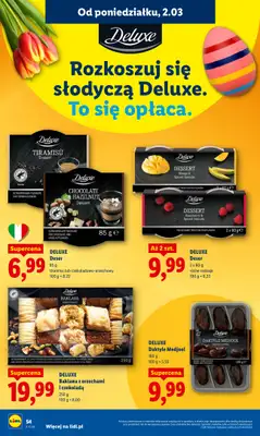 Lidl - gazetka promocyjna Oferta od poniedziałku od poniedziałku 02.03 do środy 04.03 - strona 54