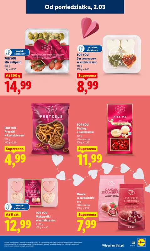 Lidl - gazetka promocyjna Oferta od poniedziałku od poniedziałku 02.03 do środy 04.03 - strona 35