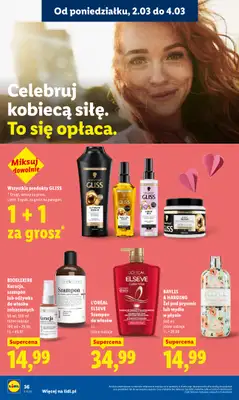Lidl - gazetka promocyjna Oferta od poniedziałku od poniedziałku 02.03 do środy 04.03 - strona 36