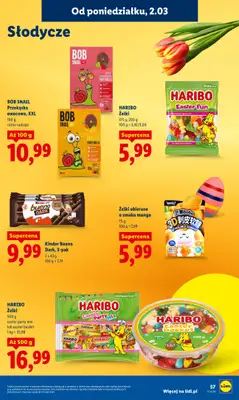 Lidl - gazetka promocyjna Oferta od poniedziałku od poniedziałku 02.03 do środy 04.03 - strona 57