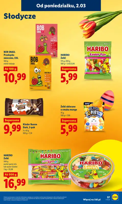 Lidl - gazetka promocyjna Oferta od poniedziałku od poniedziałku 02.03 do środy 04.03 - strona 57