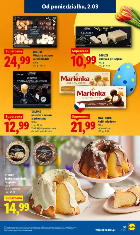 Lidl - gazetka promocyjna Oferta od poniedziałku od poniedziałku 02.03 do środy 04.03 - strona 55