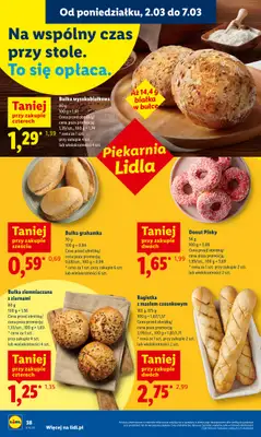 Lidl - gazetka promocyjna Oferta od poniedziałku od poniedziałku 02.03 do środy 04.03 - strona 38