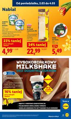 Lidl - gazetka promocyjna Oferta od poniedziałku od poniedziałku 02.03 do środy 04.03 - strona 43