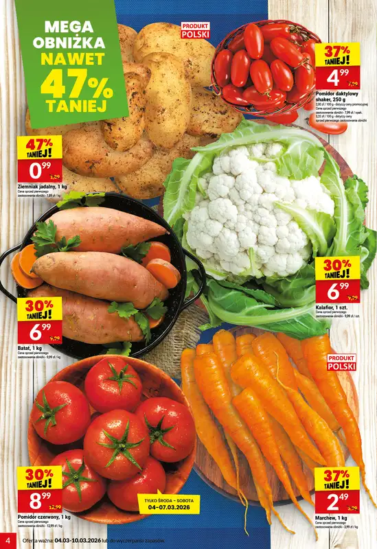 Twój Market - gazetka promocyjna Gazetka od środy 04.03 do wtorku 10.03 - strona 4