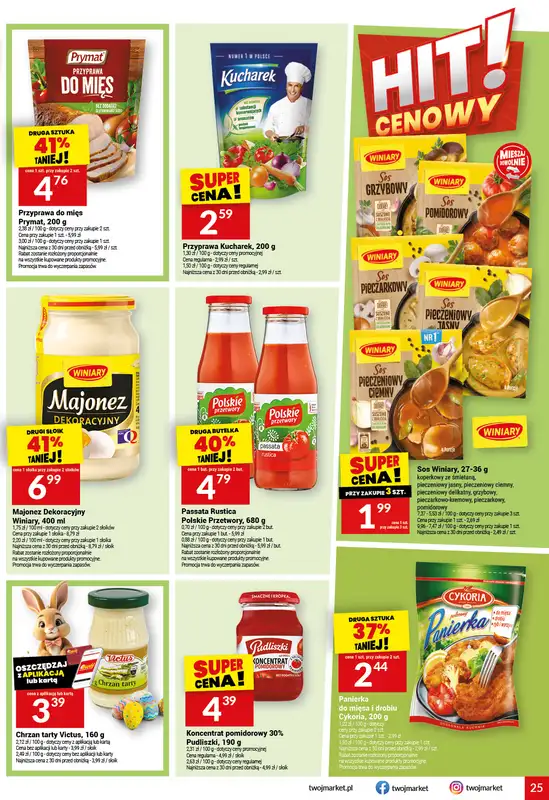 Twój Market - gazetka promocyjna Gazetka od środy 04.03 do wtorku 10.03 - strona 25