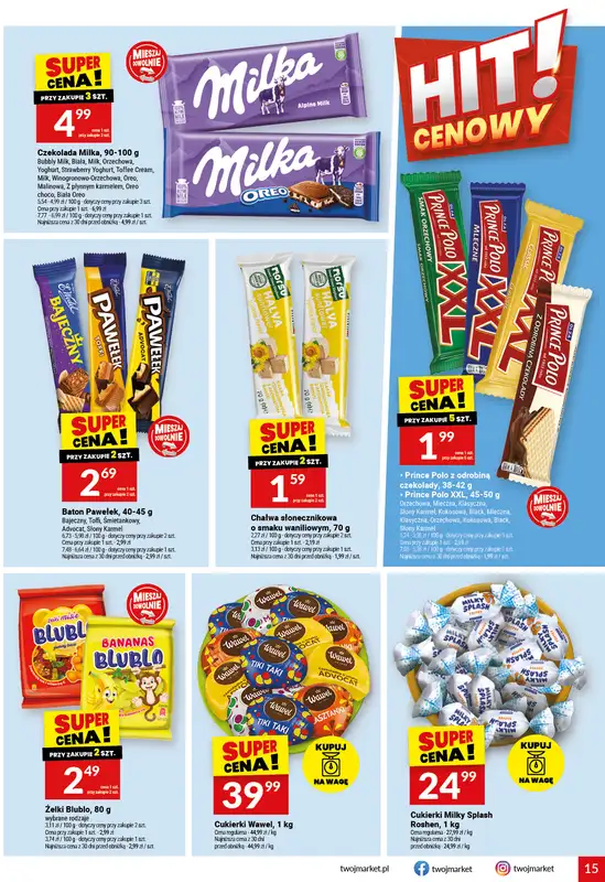 Twój Market - gazetka promocyjna Gazetka od środy 04.03 do wtorku 10.03 - strona 15