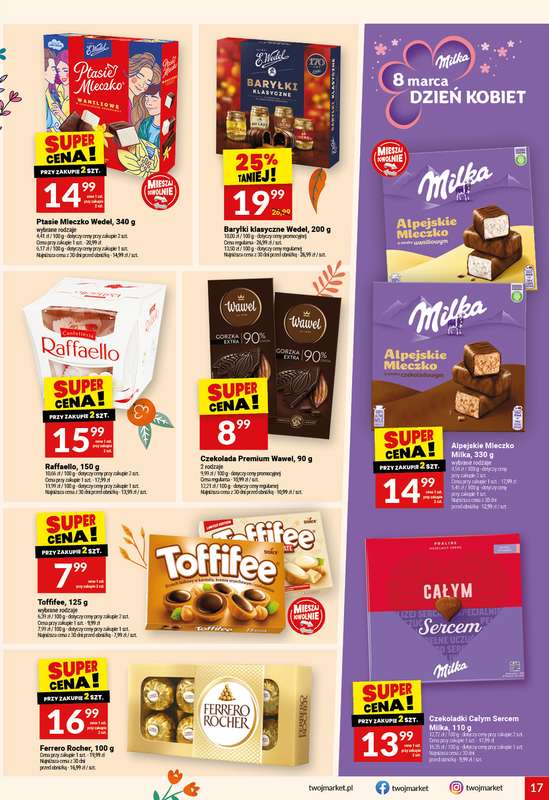 Twój Market - gazetka promocyjna Gazetka od środy 04.03 do wtorku 10.03 - strona 17