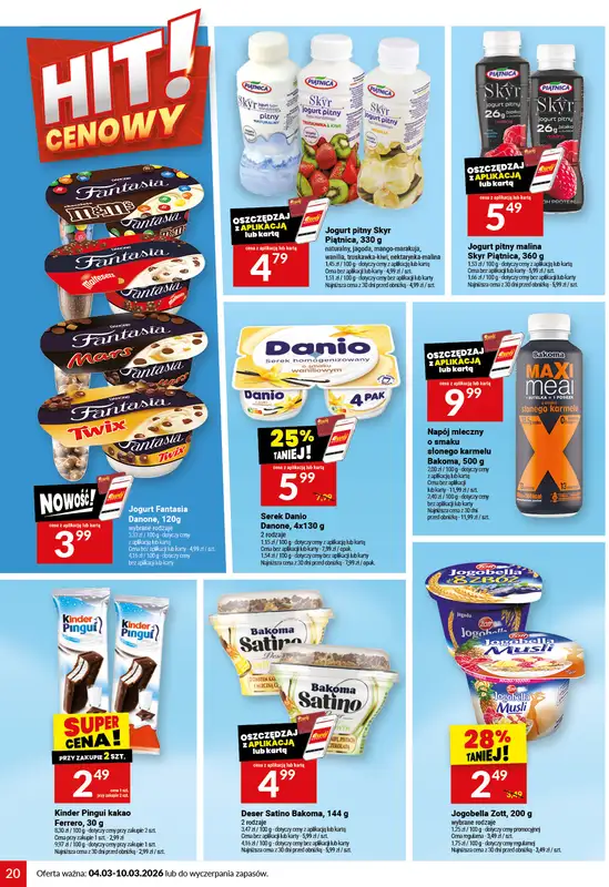 Twój Market - gazetka promocyjna Gazetka od środy 04.03 do wtorku 10.03 - strona 20