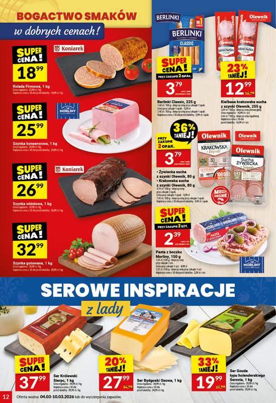 Twój Market - gazetka promocyjna Gazetka od środy 04.03 do wtorku 10.03 - strona 12