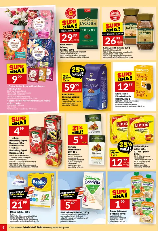 Twój Market - gazetka promocyjna Gazetka od środy 04.03 do wtorku 10.03 - strona 6