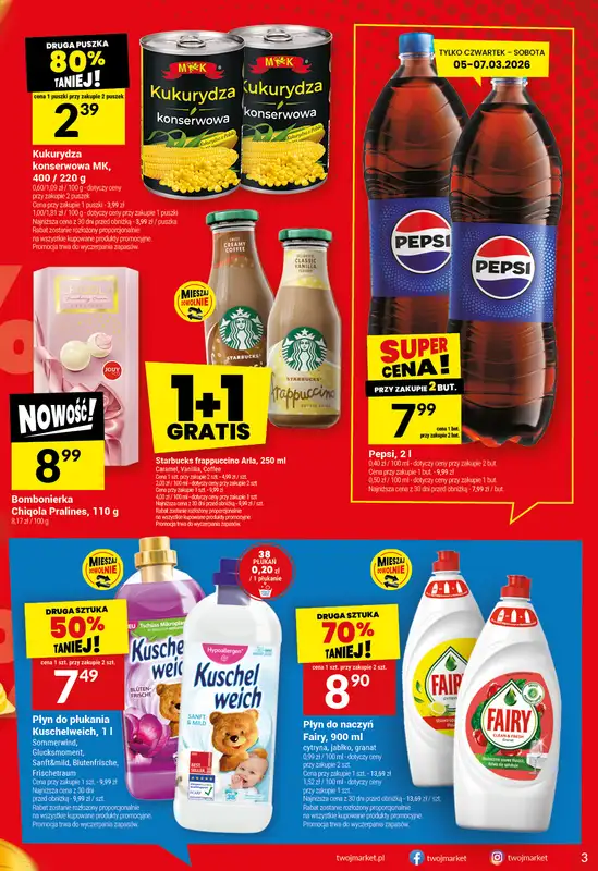 Twój Market - gazetka promocyjna Gazetka   - strona 3