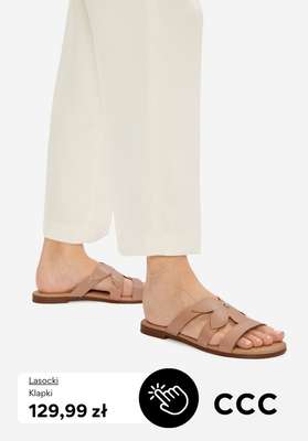 Lasocki Klapki Beżowe