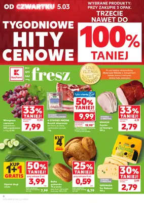 Kaufland - gazetka promocyjna Oferta Kaufland od czwartku 05.03 do środy 11.03 - strona 8
