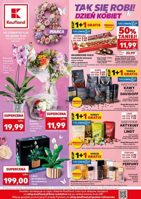 Kaufland - gazetka promocyjna Oferta Kaufland od czwartku 05.03 do środy 11.03