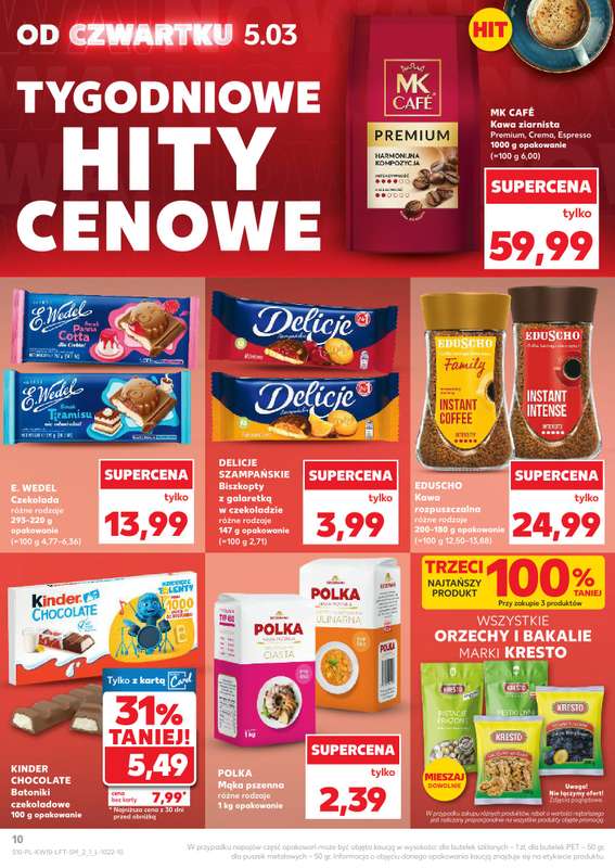 Kaufland - gazetka promocyjna Oferta Kaufland  do środy 11.03 - strona 10