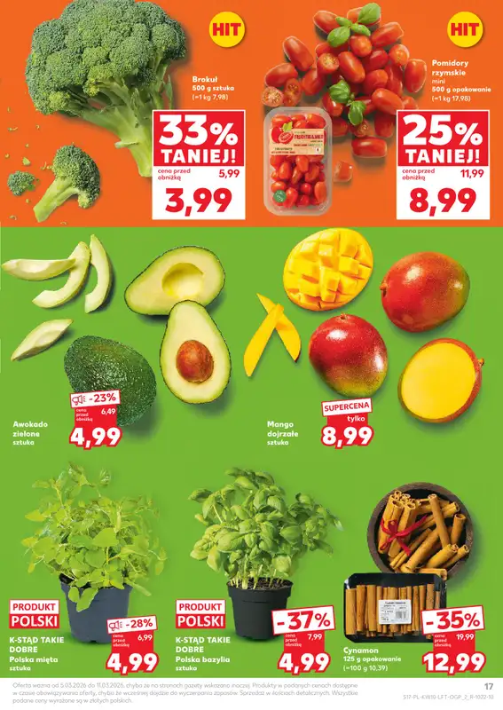 Kaufland - gazetka promocyjna Oferta Kaufland  do środy 11.03 - strona 17