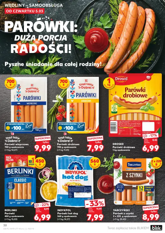 Kaufland - gazetka promocyjna Oferta Kaufland  do środy 11.03 - strona 30