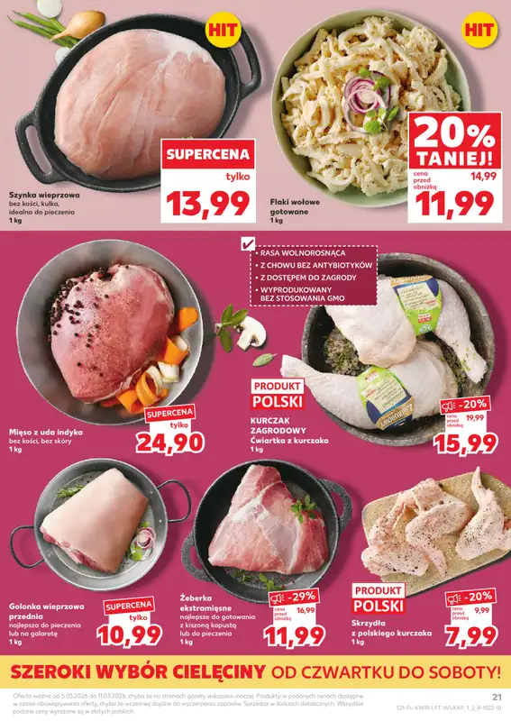 Kaufland - gazetka promocyjna Oferta Kaufland  do środy 11.03 - strona 21