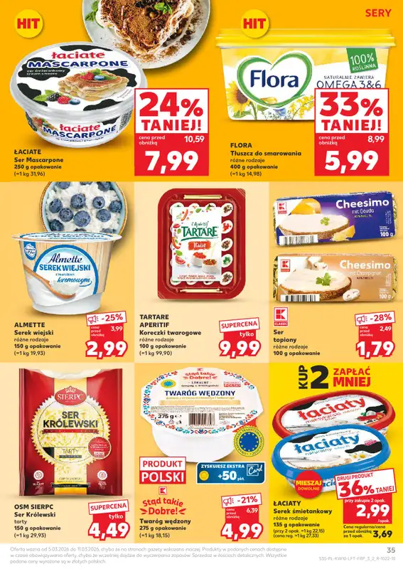 Kaufland - gazetka promocyjna Oferta Kaufland  do środy 11.03 - strona 35