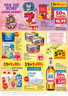 Kaufland - gazetka promocyjna Oferta Kaufland  do środy 11.03 - strona 15