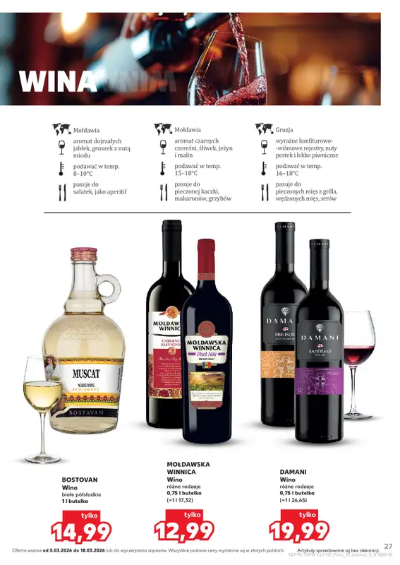 Kaufland - gazetka promocyjna Barek Kauflandu  do środy 18.03 - strona 27