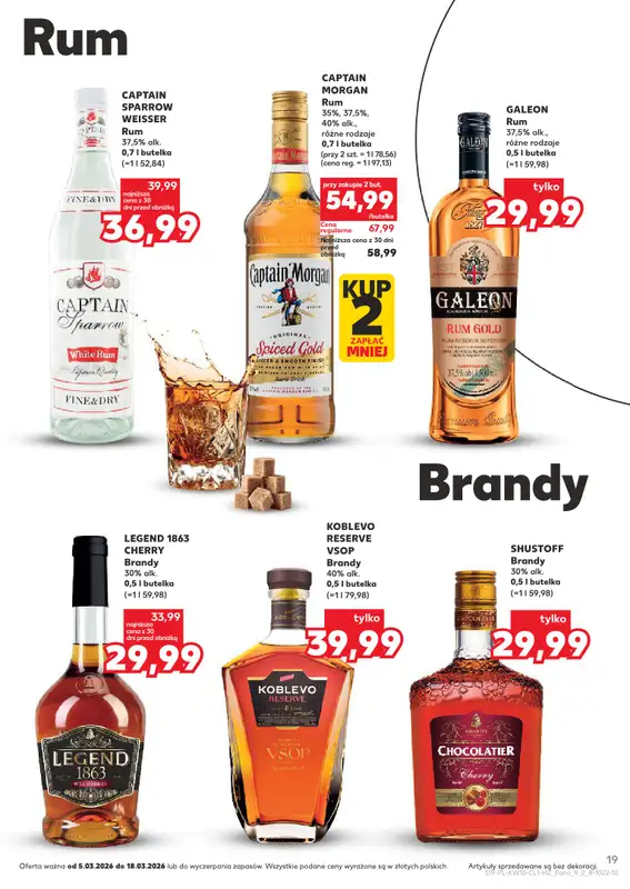 Kaufland - gazetka promocyjna Barek Kauflandu  do środy 18.03 - strona 19