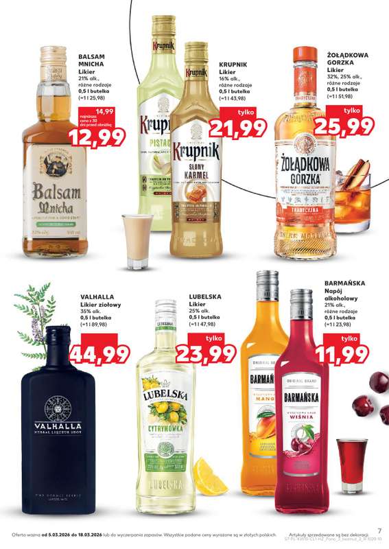 Kaufland - gazetka promocyjna Barek Kauflandu od czwartku 05.03 do środy 18.03 - strona 7