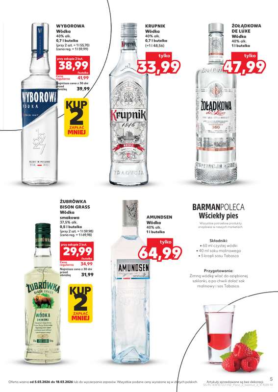 Kaufland - gazetka promocyjna Barek Kauflandu od czwartku 05.03 do środy 18.03 - strona 5