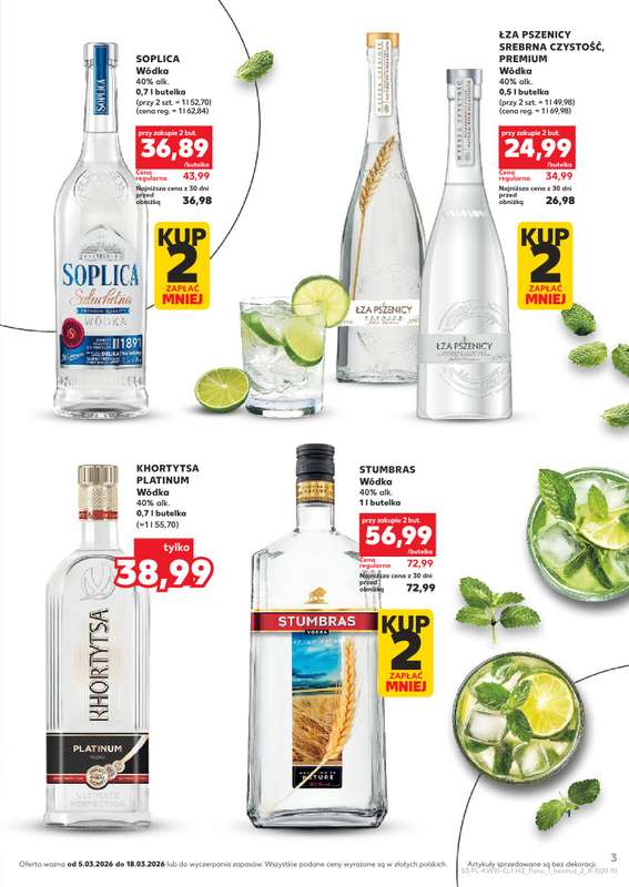 Kaufland - gazetka promocyjna Barek Kauflandu od czwartku 05.03 do środy 18.03 - strona 3