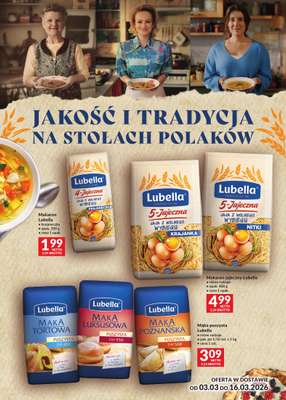 Makro - gazetka promocyjna Ulotka Lubella od wtorku 03.03 do poniedziałku 16.03