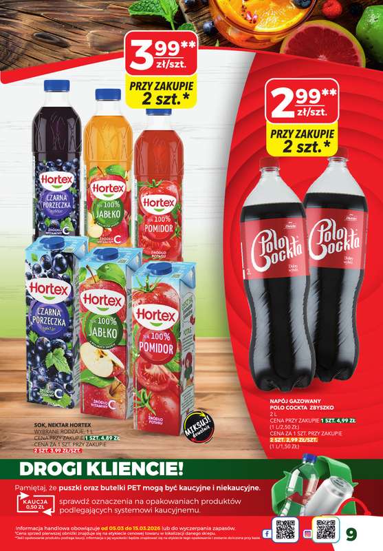 Top Market - gazetka promocyjna Gazetka od czwartku 05.03 do niedzieli 15.03 - strona 9