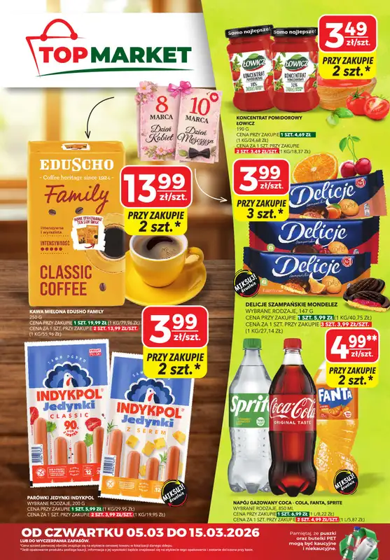 Top Market - gazetka promocyjna Gazetka  