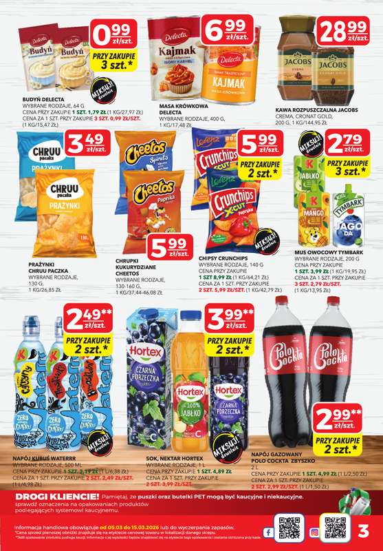 Top Market - gazetka promocyjna Gazetka od czwartku 05.03 do niedzieli 15.03 - strona 3